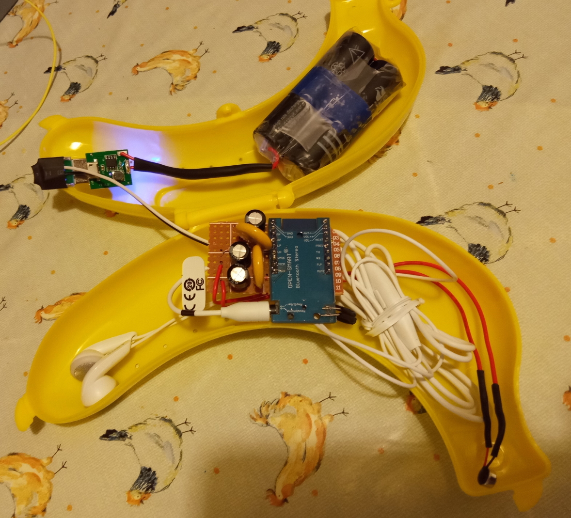 Banana phone internals